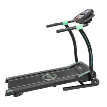 RunnerFit Sprint. Cinta de Correr Eléctrica Plegable con Pulsómetro, Portabotellas, Brazos de Agarre de Espuma, Pantalla LED, 12 Programas, hasta 14 km/h, Peso Máximo 120 Kg
